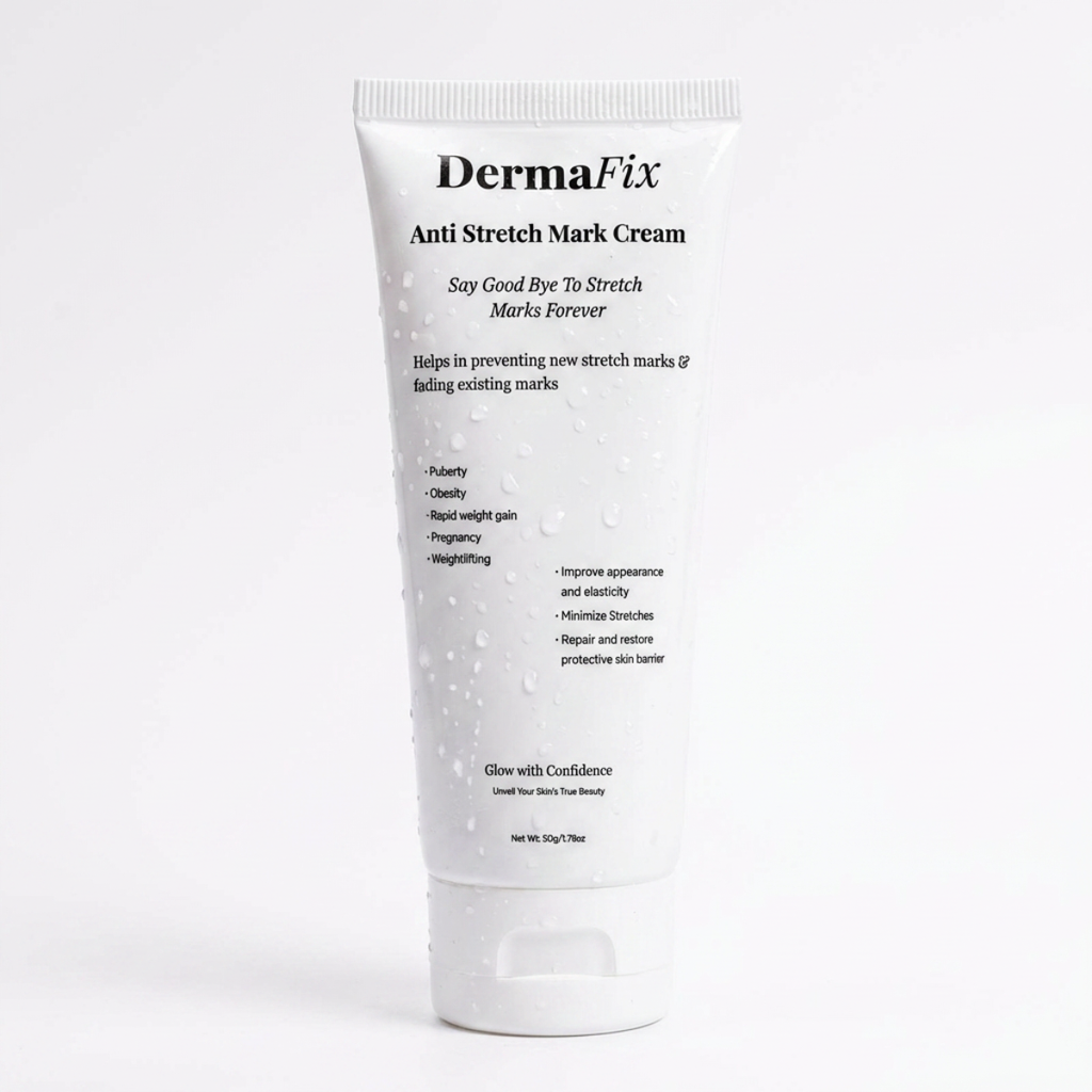 DermaFix Anti-Stretch Mark Cream | Say Good Bye to Stretch Marks Forever